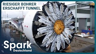 Tunnelbau: Gigantischer Bohrer und Mineure in Aktion | Spark Deutschland