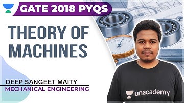 Theory of Machines PYQs | GATE 2018 | Mechanical | Deep Sangeet Maity