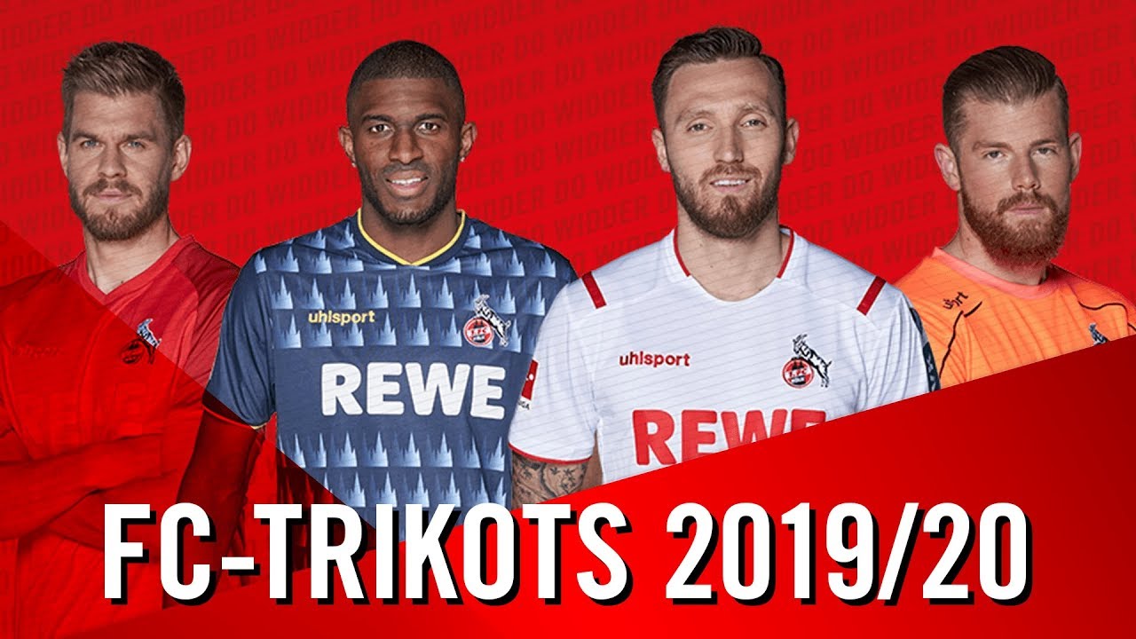 Die neuen FC-TRIKOTS | 1. FC Köln | Saison 2019/20 - YouTube
