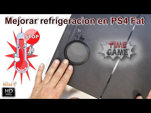 Mejorar refrigeracion creando entrada de aire directa PS4 Fat - YouTube