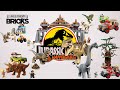 Lego jurassic park 30th anniversary compilation speed build of all sets