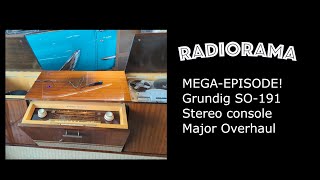 Mega-episode! Overhauling a massive Grundig stereo console