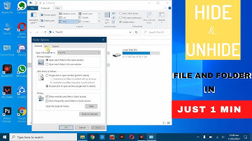 How to Hide or Unhide Folders, Files In Any Windows 10 / 8 / 7 | Best Video Guide