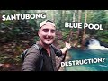 DESTRUCTION OF SANTUBONG? | Hiking to the Blue Pool