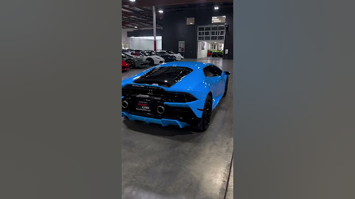 2023 Lamborghini Huracan EVO | BLU CEPHEUS