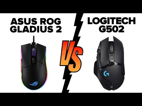 ASUS ROG Gladius II vs Logitech G502 LIGHTSPEED - Which Mouse is Better ?