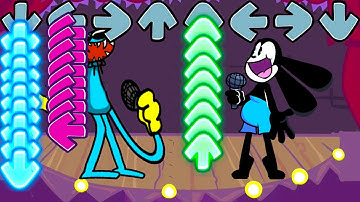 CRAZY Huggy Wuggy KILLS Oswald - IM NOT THAT OLD! (fnf vs poppy playtime)