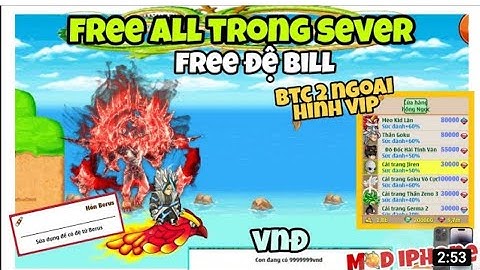 Ngọc Rồng Lậu Mới || NRO Free Vàng Ngọc BTC2 Ngoại Hình Vip Free Đệ Bill Shop Đa Dạng Đồ Chơi Có IOS