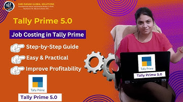 Job Costing in Tally Prime - Part -1