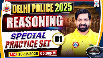 Delhi Police Exam Review | Reasoning Special Practice Set 01 | DP Constable Reasoning Paper Solution
