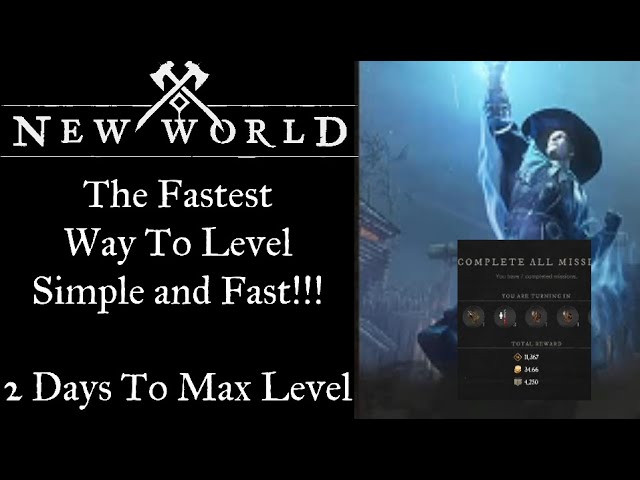 Project New World) Beginners Guide (How to Level Up) Best Way
