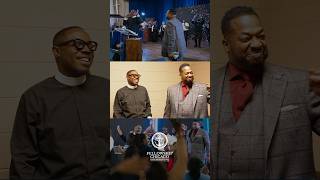 Pastor Reginald W. Sharpe Jr. and Fellowship at Bishop Brandon Jacobs Anniversary