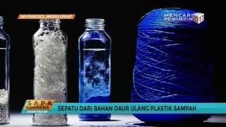 Unik, Sepatu dari Bahan Daur Ulang Plastik Sampah