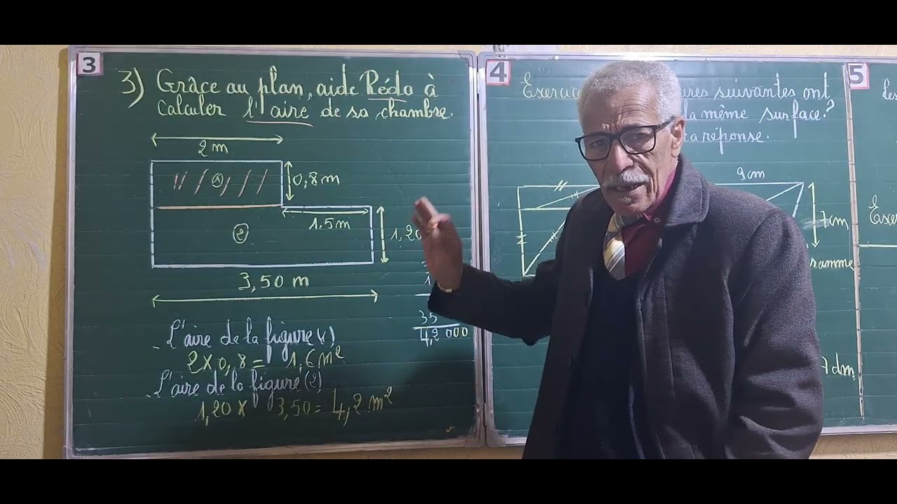 MICRO MATHS CE6..LEÇON 12 .PÉRIMÈTRE  ET AIRE DES POLYGONES  PAGE 38