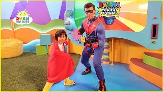 ryans mystery playdate episode with captain man from henry danger most favorite superhero