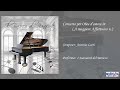Miniature de la vidéo de la chanson Concerto In G Major For Harpsichord, Strings And Basso Continuo: Ii. Andantino Con Moto