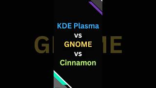 KDE vs GNOME vs Cinnamon: The Best Linux Desktop Environment in 2025?