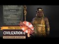 Стрим Sid Meier's Civilization 6: Продолжение против компьютера на божестве за Нубию
