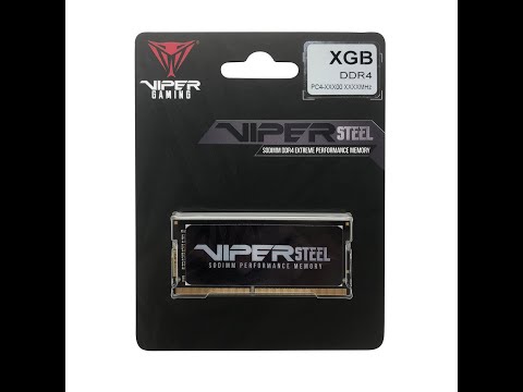 Модули памяти Viper Steel DDR4 SODIMM продаются по одному