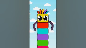 Sprunki OC NumberBlocks 7 x Sheriff Labrador #sprunki #animation #funny