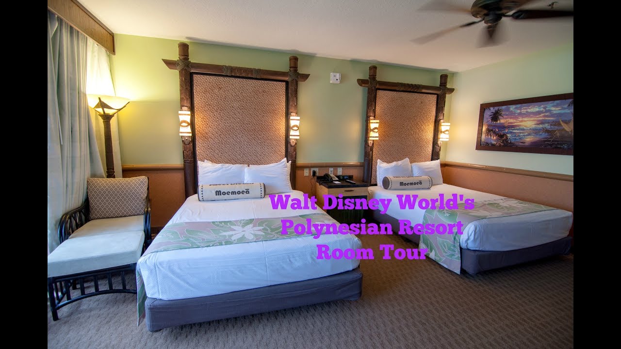 Walt Disney World's Polynesian Room Tour YouTube