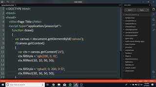 HTML5 Canvas Intro