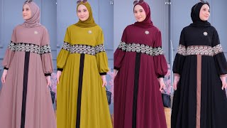 Rekomendasi gamis maxy premium model modis