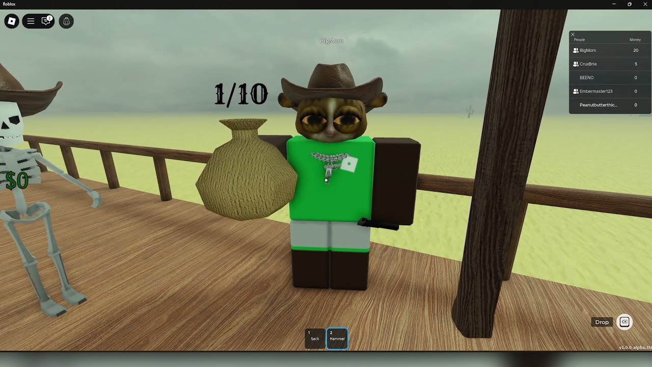 Random Roblox game at Midnight
