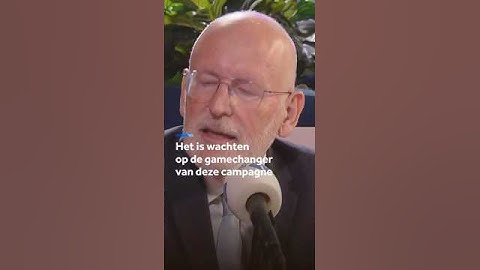 Wanneer komt de game changer van deze verkiezingen?