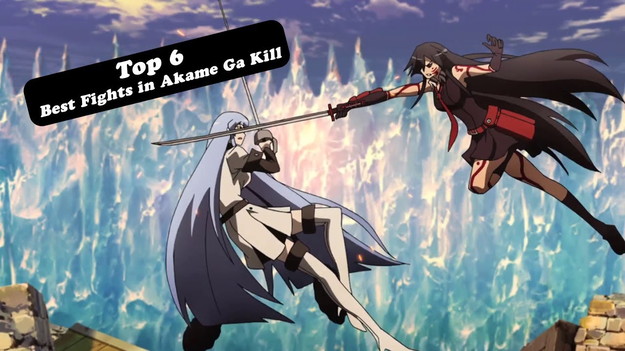 Top 6 Best Fights in Akame Ga Kill - Epic Battle