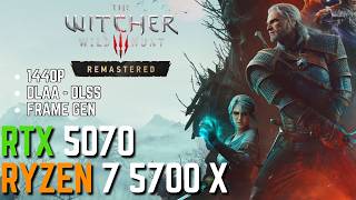 The Witcher 3 Wild Hunt Remastered on RTX 5070 Ryzen 7 5700X screenshot 4