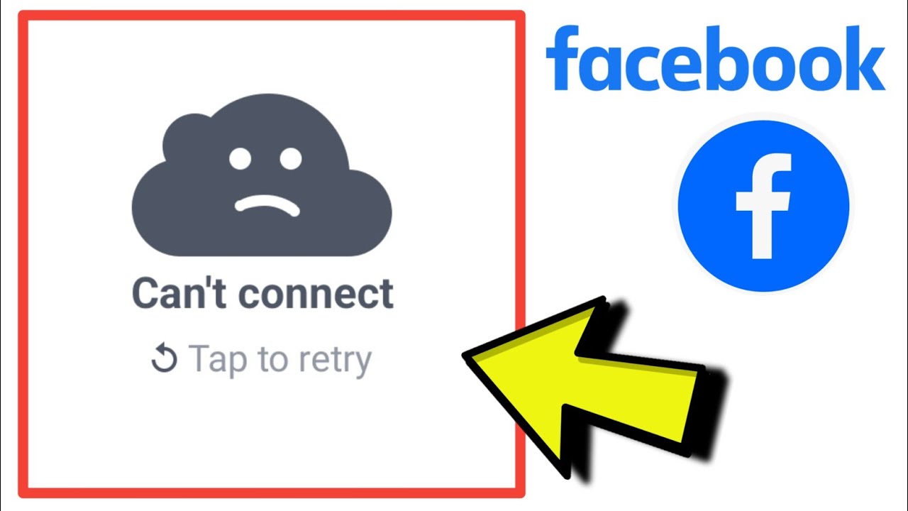Facebook Fix Can't Connect Tap To Retry Problem Solve - YouTube