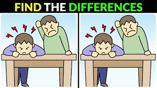 Can You Find All the Differences Test Your Brain with Fun 'Spot the Difference' Puzzles! || No -116