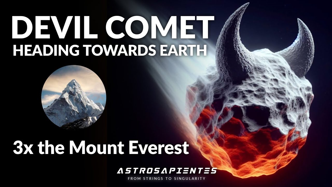 DEVIL COMET 2024 | Will it hit Earth and when? | astrosapientes - YouTube