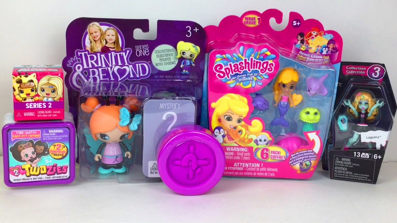 Mini Dolls My Mini Mixie Qs Monster High Lalaloopsy Tinies Splashlings Blind Bags Unboxing