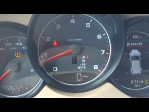 how to clear tire pressure light on Porsche Cayenne . Porsche Cayenne TPMS light is on