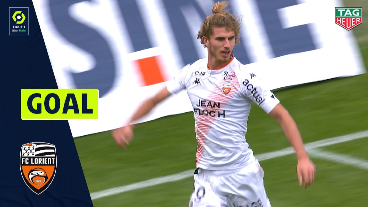 Goal Pierre-Yves HAMEL (36' - FC LORIENT) FC METZ - FC LORIENT (3-1) 20/21