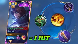 ROGER ABNORMAL TRINITY BUILD IS 100% BROKEN THIS 2024 | ROGER PERFECT BUILD | MLBB