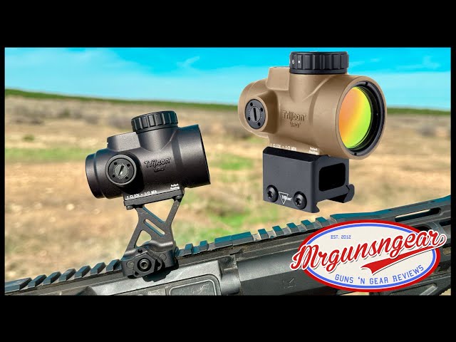 New Trijicon MRO SD - The Best American Made Red Dot Optic? - YouTube