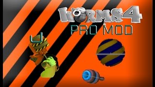 Worms 4 PRO Mod - Building PRO Match and some Building Weapons