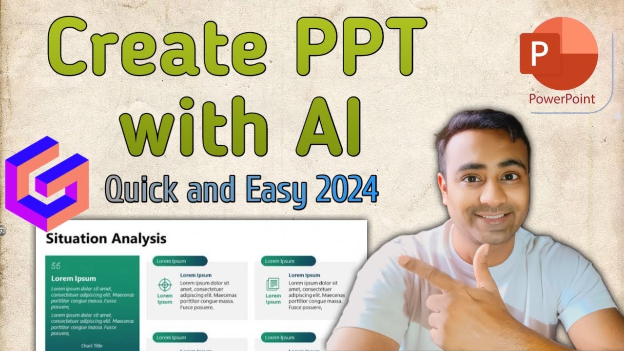How to make a PPT presentation using AI | Gamma tool | AI se PPT kaise ...