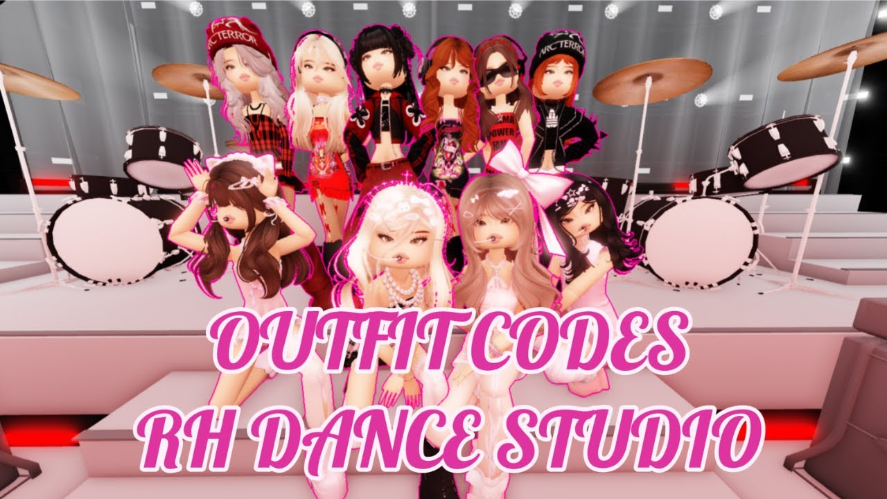 OUTFIT CODES RH DANCE STUDIO part 18 - YouTube