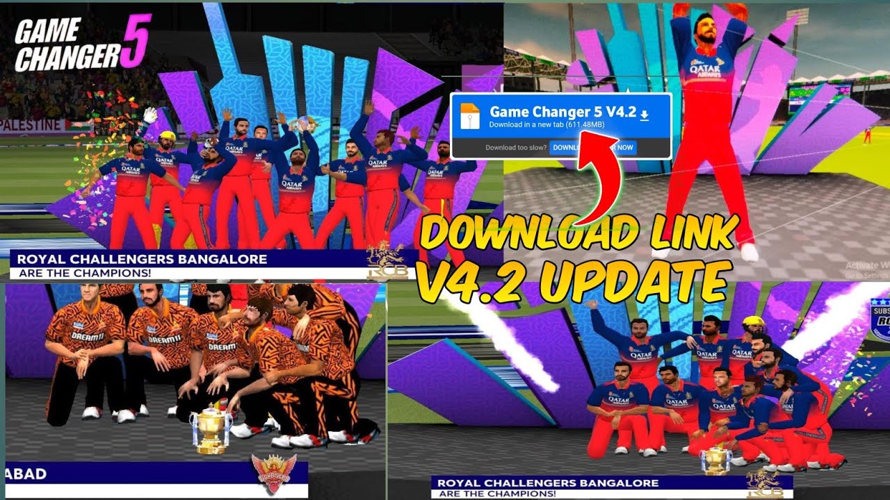 🔥 Game Changer V4.2 Download Links 🔗 Today 😱