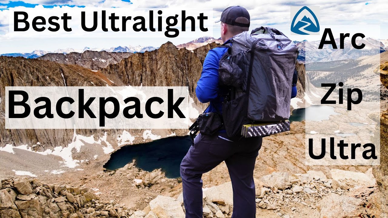 Best Backpacking Backpack Ever? Zpacks Arc Zip Ultra YouTube