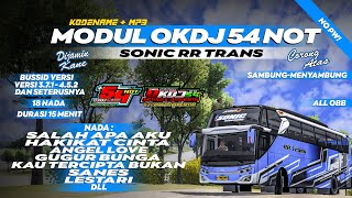 SALAH APA AKU🤤SHARE KD BASURI 54 NOT SONIC RR TRANS😎🤙NOPW! SULINGNYA CANDU!🔥😋|| BUSSID V3.7.1-V4.5.2