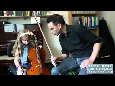 Cello Lesson Leandro Silvera 1 Banana Thumb