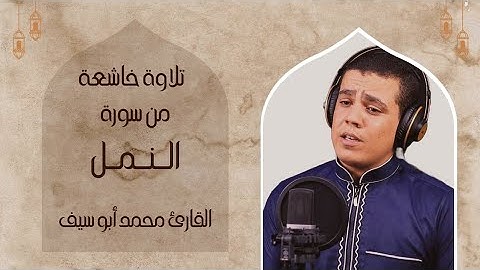 تلاوه تبكي الحجر 🥺 بصوت القارئ محمد ابو سيف