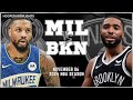 Milwaukee bucks vs brooklyn nets full game highlights  nov 6  2024 nba season