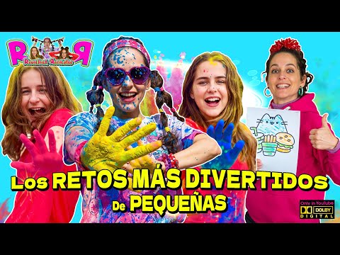 LOS RETOS MÁS VIRALES y DIVERTIDOS de cuando ÉRAMOS PEQUEÑAS 😱🔥 ¿Te atreves a hacerlos?