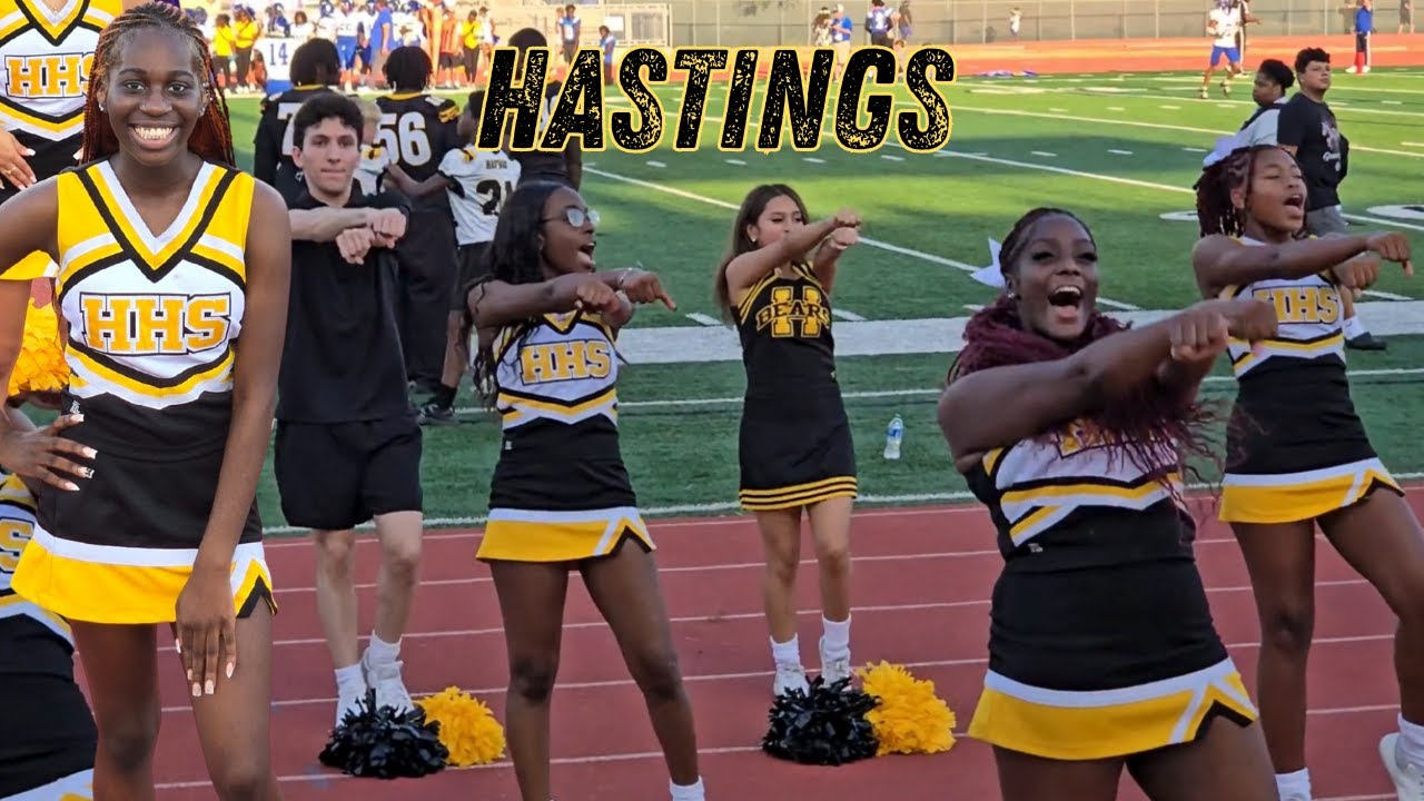 Чирлидеры из средней школы Алифа Гастингса